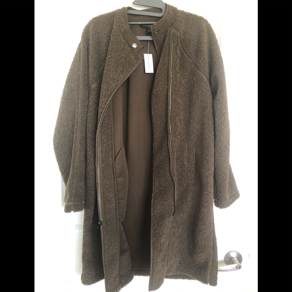 BR Army green Sherpa jacket